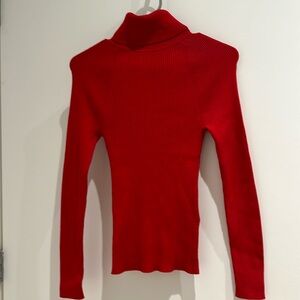 Brand new Banana republic red turtleneck sweater XS